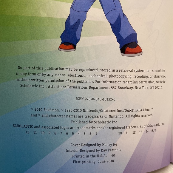Pokémon Johto Handbook Scholastic Softcover Book - Picture 4 of 10